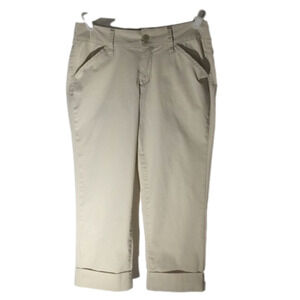 Jag Capris, Size 10P, Tan